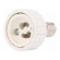 Lampholder: adapter | Body: white | Ø: 34mm | L: 54mm | for lamp image 1