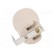Lampholder: for lamp | E27 | Body: white | Ø: 40mm | Mat: ceramics image 5
