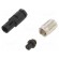 Connector: M9 | plug | female | Plating: gold-plated | 125V | IP67 | PIN: 4 paveikslėlis 1