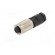 Connector: M9 | plug | female | Plating: gold-plated | 125V | IP67 | PIN: 4 paveikslėlis 2