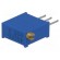 Potentiometer: mounting | multiturn | 200kΩ | 500mW | THT | ±10% | linear image 1