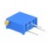 Potentiometer: mounting | multiturn | 50kΩ | 500mW | THT | ±10% | linear фото 4