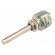 Potentiometer: shaft | single turn | 10kΩ | 3W | ±20% | 6mm | linear | 38mm image 1