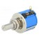 Potentiometer: shaft | multiturn | 10kΩ | 2W | ±10% | 6.35mm | linear image 1