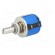 Potentiometer: shaft | multiturn | 2kΩ | 1W | ±5% | 6.35mm | linear | IP40 фото 2