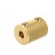 Adapter | brass | Øshaft: 4mm | copper | Shaft: smooth | Hole diam: 4mm paveikslėlis 6