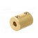 Adapter | brass | Øshaft: 4mm | copper | Shaft: smooth | Hole diam: 4mm image 6