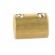 Adapter | brass | Øshaft: 6mm | copper | Shaft: smooth | Hole diam: 6mm paveikslėlis 3