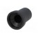 Knob | conical | thermoplastic | Øshaft: 6.35mm | Ø14x18mm | black фото 2