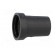 Knob | conical | thermoplastic | Øshaft: 6.35mm | Ø14x18mm | black фото 3