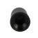 Knob | conical | thermoplastic | Øshaft: 6mm | Ø12x17mm | black | push-in paveikslėlis 5