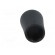 Knob | conical | thermoplastic | Øshaft: 6mm | Ø12x17mm | black | push-in paveikslėlis 9