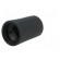 Knob | conical | thermoplastic | Øshaft: 6mm | Ø12x17mm | black | push-in paveikslėlis 6
