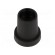 Knob | conical | thermoplastic | Øshaft: 6mm | Ø14x18mm | black | push-in paveikslėlis 1