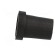 Knob | conical | thermoplastic | Øshaft: 6mm | Ø14x18mm | black | push-in paveikslėlis 7
