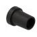 Knob | conical | thermoplastic | Øshaft: 6mm | Ø14x18mm | black | push-in paveikslėlis 8