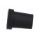Knob | conical | thermoplastic | Øshaft: 6mm | Ø14x18mm | black | push-in image 7