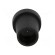 Knob | conical | thermoplastic | Øshaft: 6mm | Ø14x18mm | black | push-in paveikslėlis 9