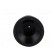 Knob | conical | thermoplastic | Øshaft: 6mm | Ø14x18mm | black | push-in paveikslėlis 5