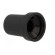 Knob | conical | thermoplastic | Øshaft: 6mm | Ø14x18mm | black | push-in фото 4