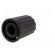 Knob | conical,with pointer | ABS | Øshaft: 6mm | Ø13.5x17.1mm | black paveikslėlis 6