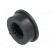 Knob | miniature | plastic | Øshaft: 6mm | Ø12x3mm | black | push-in фото 6