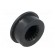 Knob | miniature | plastic | Øshaft: 6mm | Ø12x3mm | black | push-in paveikslėlis 4