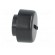 Knob | miniature | plastic | Øshaft: 6mm | Ø12x4.5mm | black | push-in paveikslėlis 7