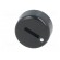 Knob | miniature | plastic | Øshaft: 6mm | Ø12x4.5mm | black | push-in фото 9