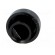 Knob | miniature | plastic | Øshaft: 6mm | Ø12x4.5mm | black | push-in image 5