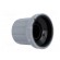 Knob | miniature,with pointer | ABS | Øshaft: 6mm | Ø16x14mm | grey image 4