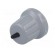 Knob | miniature,with pointer | ABS | Øshaft: 6mm | Ø16x14mm | grey image 2
