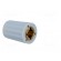 Knob | polyamide | Øshaft: 4mm | Ø10x13.7mm | grey | Shaft: smooth image 4