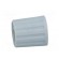 Knob | polyamide | Øshaft: 6mm | grey | clamp mechanism with screw image 3