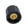 Knob | polyamide | Øshaft: 6mm | Ø21x17.5mm | black | Shaft: smooth image 5