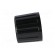 Knob | polyamide | Øshaft: 6mm | Ø21x17.5mm | black | Shaft: smooth image 3