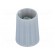 Knob | polyamide | Øshaft: 4mm | Ø10x13.7mm | grey | Shaft: smooth image 1