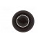 Knob | with flange | plastic | Øshaft: 6.35mm | Ø16.5x19.2mm | black image 5