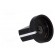 Knob | with flange,with pointer | aluminium | Øshaft: 6mm | black image 4