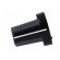 Knob | with flange,with pointer | plastic | Øshaft: 4mm | black image 3
