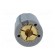 Knob | with pointer | ABS | Øshaft: 3mm | Ø10.5x14mm | grey | A2610 | A4110 image 5