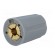 Knob | with pointer | ABS | Øshaft: 3mm | Ø10.5x14mm | grey | A2610 | A4110 image 6