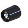 Knob | with pointer | ABS | Øshaft: 4mm | Ø13.5x15.5mm | black | A2613 image 2