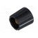 Knob | with pointer | ABS | Øshaft: 6.35mm | Ø16x15.5mm | black paveikslėlis 2