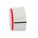 Knob | with pointer | ABS | Øshaft: 6mm | Ø36.5x20.5mm | grey | red image 3