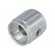 Knob | with pointer | aluminium | Øshaft: 6.35mm | Ø15x15mm | silver фото 6