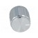 Knob | with pointer | aluminium | Øshaft: 6.35mm | Ø15x15mm | silver фото 9