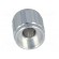 Knob | with pointer | aluminium | Øshaft: 6.35mm | Ø15x15mm | silver фото 5