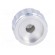 Knob | with pointer | aluminium | Øshaft: 6.35mm | Ø25x15mm | silver image 5