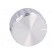 Knob | with pointer | aluminium | Øshaft: 6.35mm | Ø30x15mm | silver image 9